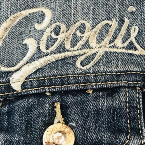 Vintage Coogi Denim Jean Jacket Y - Picture 4 of 8